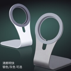 アルミ合金携帯電話充電スタンドデスクトップ磁気スタンド金属スタンドmagsafeスタンドワイヤレス充電スタンド