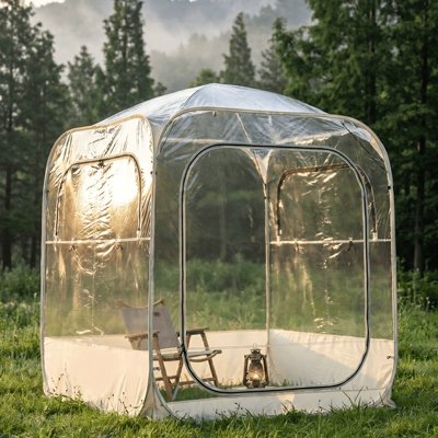 Transparent Tent, Avtomobil dam çadırları