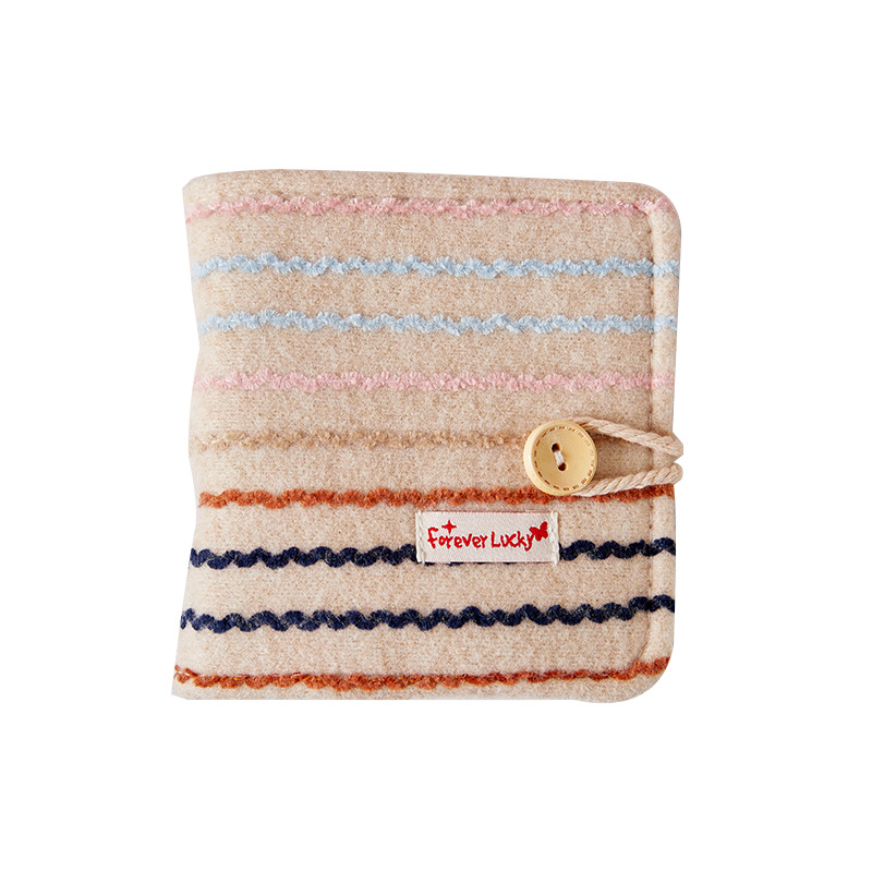 Nuevo libro de tarjetas de tela de alto valor de 3 pulgadas mini álbum de fotos DIY para el almacenamiento de tarjetas pequeñas