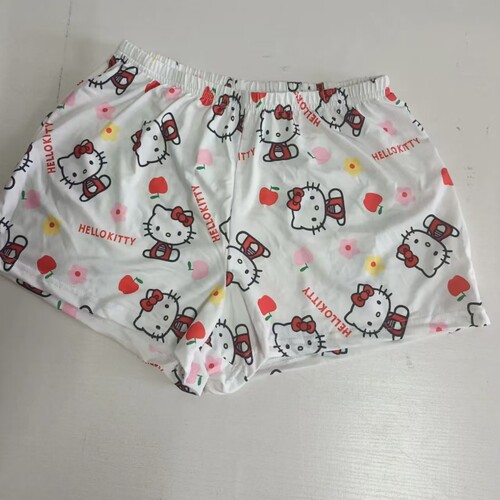 European version of cartoon pajamas, women's summer shorts, casual walking pants, air-conditioning pants, spring and autumn thin household pants, all-match