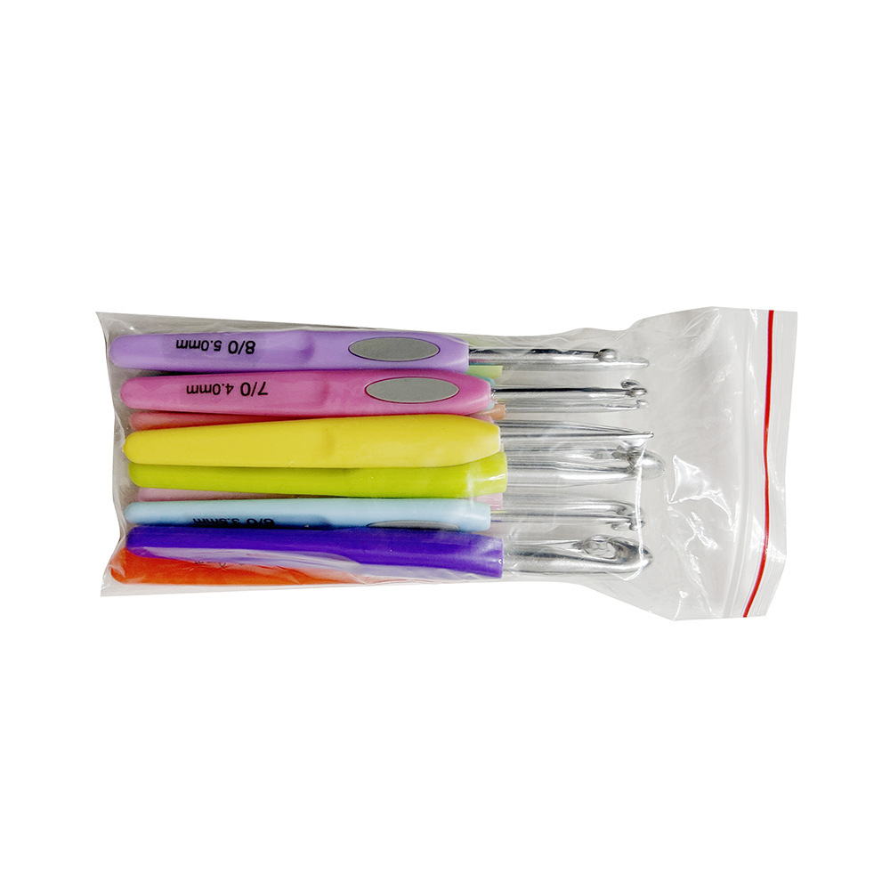 Un conjunto de 13 accesorios de bolsa de PU para herramientas de tejido transfronterizo de Amazon