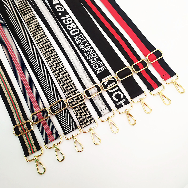 Fashion Style Square Shape New Bags Accessory Strap Adjustable Shoulder Messenger Bag Strap Replacement Long Strap Lengthened Burden Reduction Wide Shoulder Strap