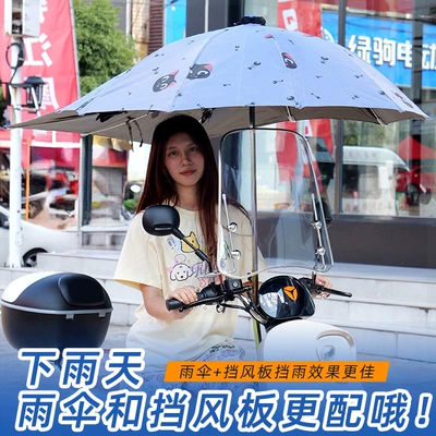 Battery Vehicle Special Weatherproof — Motorcycle front windshield
