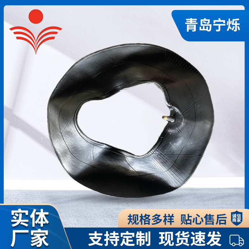 批发4.00-8直嘴天然胶内胎手推车独轮车微耕机400-8内胎外胎轮