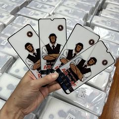 藍猩大師版適用三星A14鋼化膜A34全屏S21FE防指紋A54高鋁玻璃貼膜