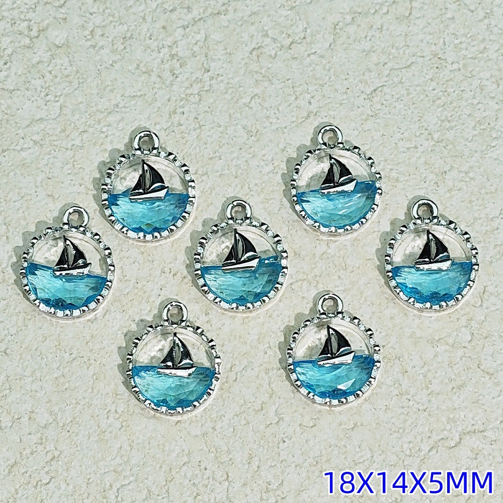 Exquisitos accesorios de joyería colgante de diamante de alta protección ultravioleta al por mayor collar DIY artesanal colgante de materiales de ropa de pulsera