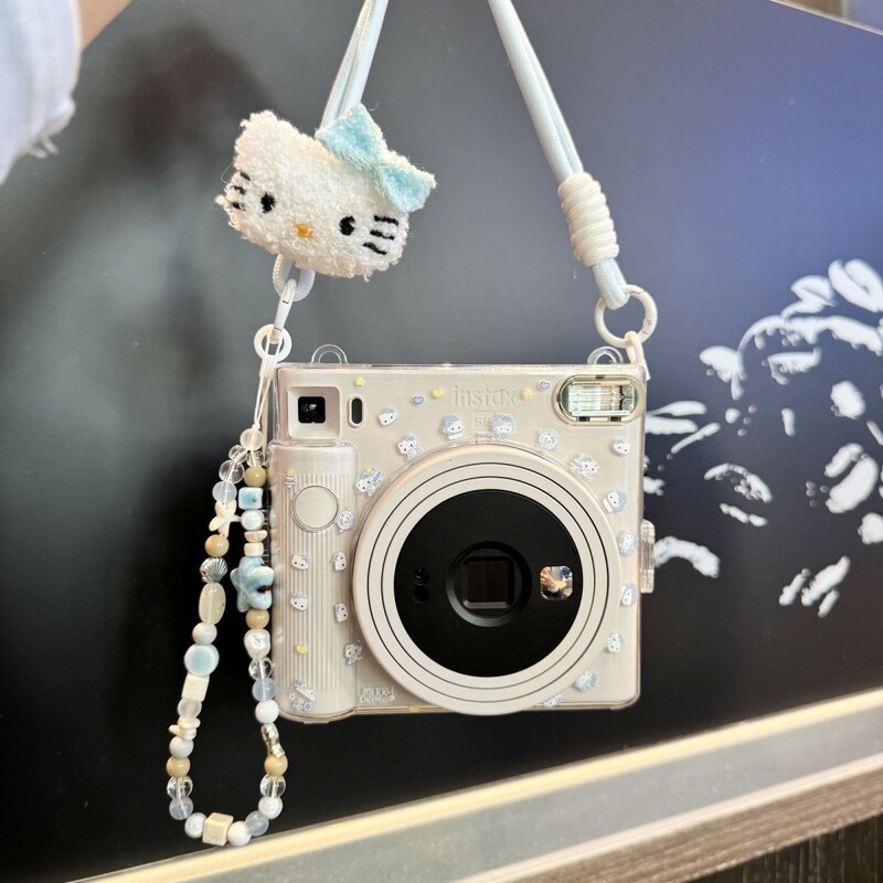 Polaroid Sq1 Special Transparent Shell Protective Case Sq1 Protective Case Cute Camera Bag Crossbody Strap Strong and Durable for Women