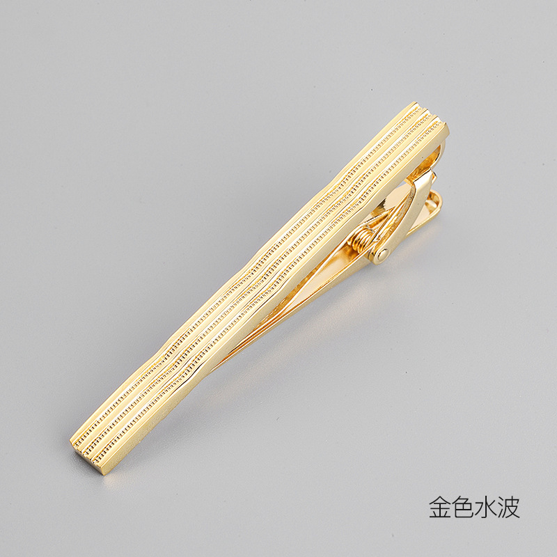 Tie Clip Men's Collar Clip Clip Simple Collar Clip Pin Business Wedding Gold