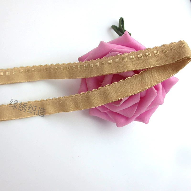 Двухслойная тесьма с звездочками шириной 1,2 см, эластичная тесьма для подгибки горловины и манжет, нейлоновая тесьма для термобелья