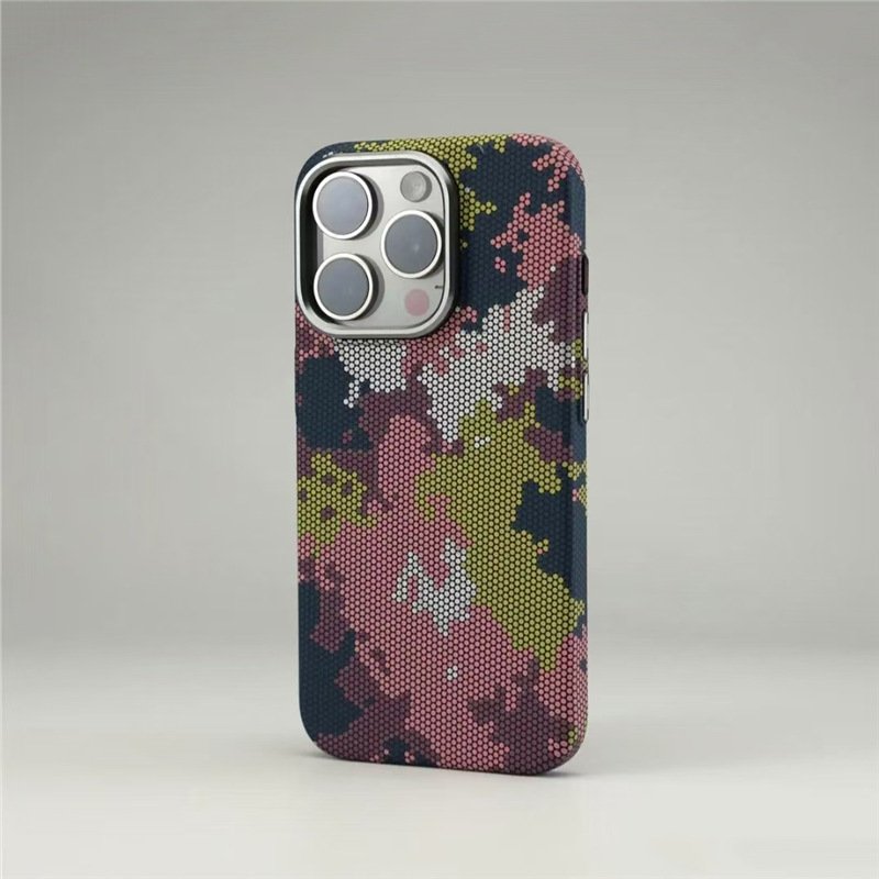 iPhone15proケースに適した新しいカーボンファイバーパターンApple 16ファッション14ProMaxオールインクルーシブ落下防止ケース|undefined