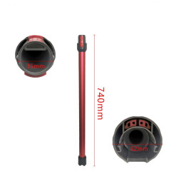 Adapter for Dyson vacuum cleaner extension pole extended pole conductive tube metal tube V7V8V10V11V15 accessories wholesale