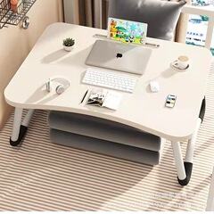 コンピュータの机の上の小さい机の怠け者の机の寝室は折り畳みの机の学生の学習の机の板の京東で代行します。