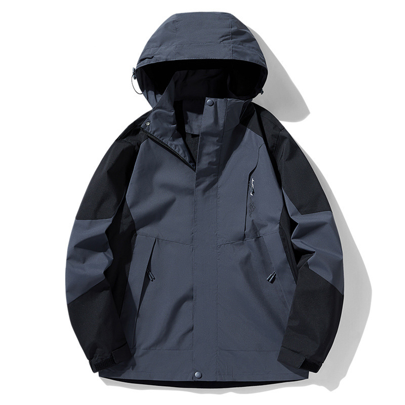 HS-1818D (라이너 싱글 코트 없음) 블랙 그레이