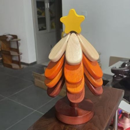 별빛 크리스마스 트리 (4단)