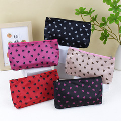 Wholesale Cute Makeup Bag Toothbrush Bag Organizer Bag Women's Handheld Makeup Bag Loving Makeup Bag Toothbrush Bag