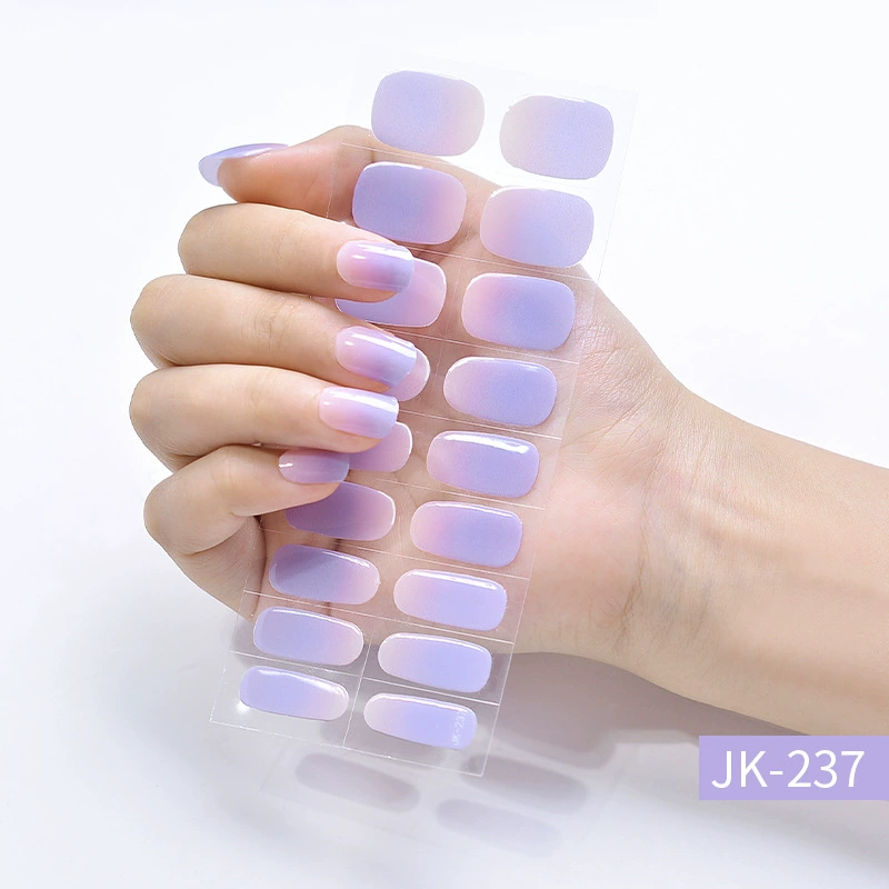 Набор для ногтей XT Gel с наклейками, искусственные ногти и лак для ногтей