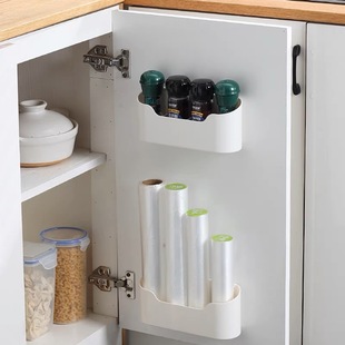 Wall-mounted storage box punch-free bathroom cabinet storage rack dormitory wall desk artifact wardrobe box