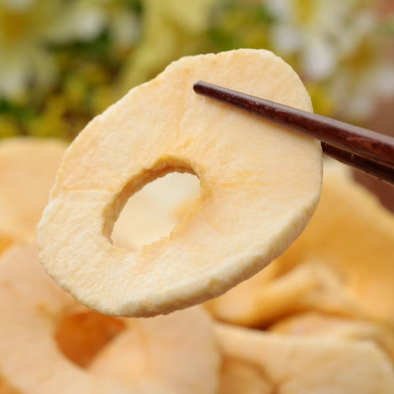 Freeze-Dried Apple Rings 25g Sweet Tangy Snack No Added Sugar Office Fruit Crisps quality and texture