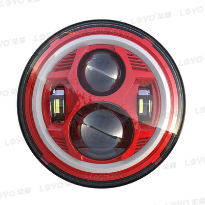 Motorcycle headlights, headlights Headlight Assembly Harley Motorcycle - red