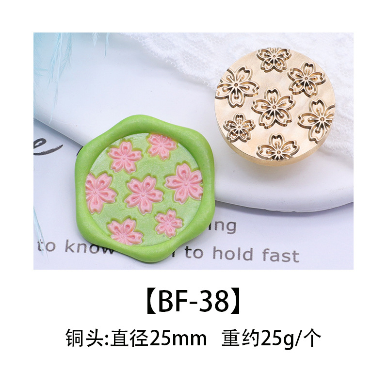 Color europeo fuego pintura sello cabeza de cobre cabeza colorido mundo sello cabeza caramelo serie DIY hecho a mano sobre cera sello