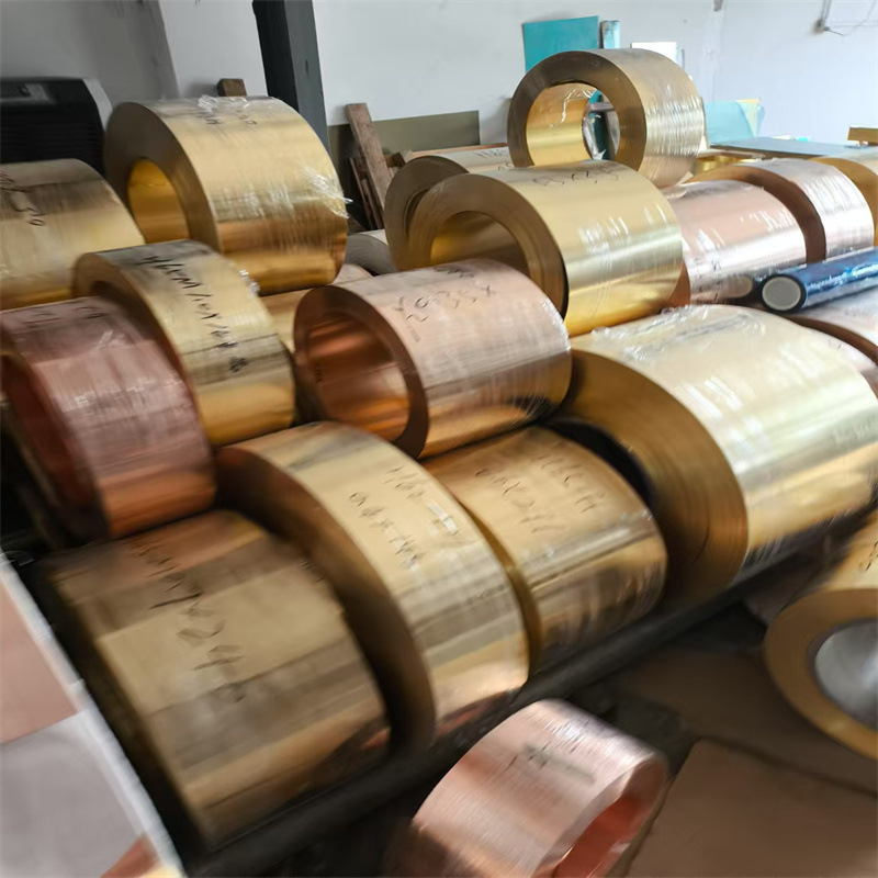 Brass strip H65 H68 H70 high-precision brass strip precision width…