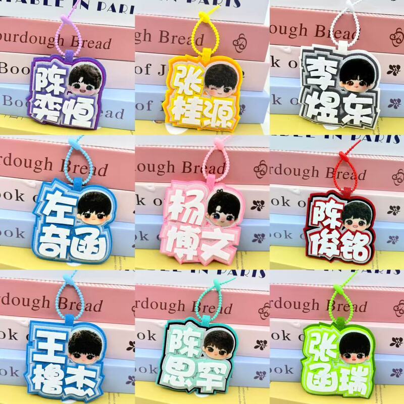 Tf Fourth Generation Cartoon Big Head Keychain Fan Merchandise Backpack Pendant Fourth Generation Name Tag Luggage Anti-Loss Tag
