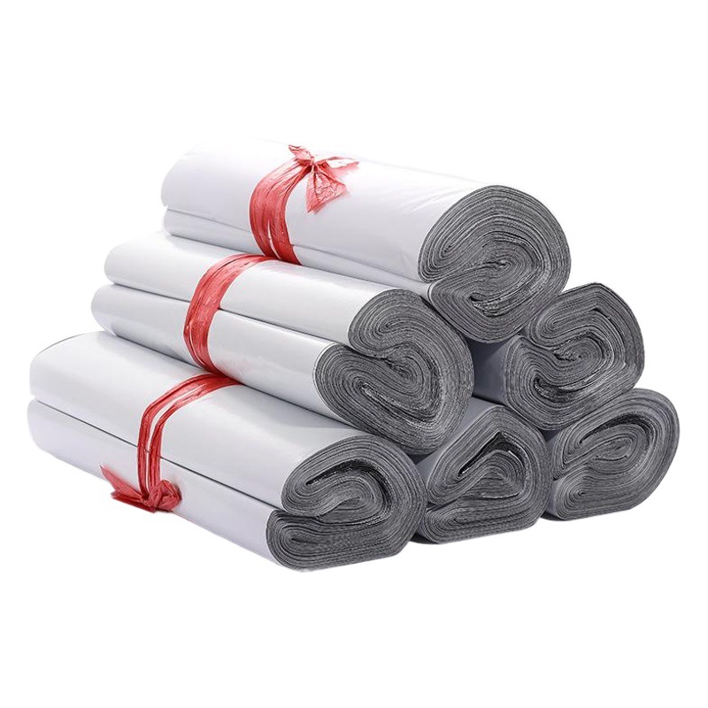 Bolsa de mensajería 12 hilos de material nuevo engrosado comercio electrónico impermeable bolsa de embalaje logística bolsa de mensajería negra bolsa de embalaje al por mayor