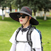 Men's street cap, camouflage climbing sun hat solar-powered, sun protection