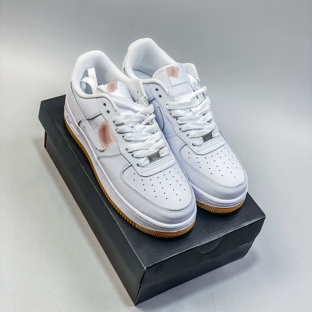 Cross-Border Af1 07Low Air Force One White Sneakers Men's Low-Top Versatile Thick-Soled Height-Increasing Casual Sports Sneakers