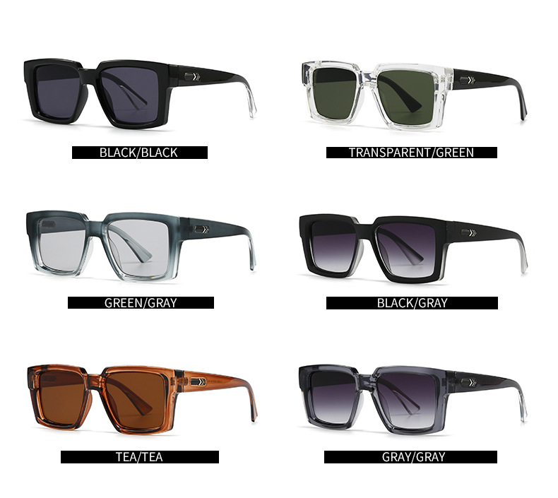 Europe and the United States cross-border trend street photography retro art sunglasses modern charm INS wind men's sunglasses 3604_voghion.com