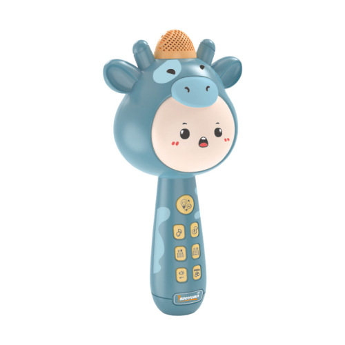 Children's Bluetooth home microphone microphone toy baby karaoke audio integrated wireless mobile phone to play music