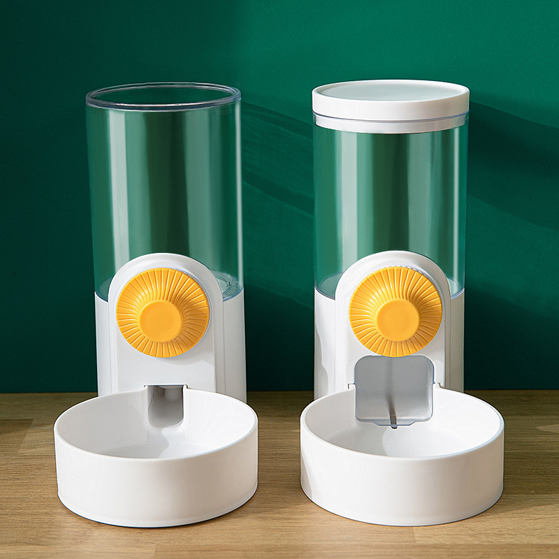 Colgante automático jaula perro fuente de beber colgando jaula gato fuente de beber Alimentador automático traje de suministros para mascotas