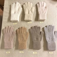 ins Korean rabbit fur gloves thickened students to keep warm from the cold and ride cute wool couples to keep out the cold and give personalized gifts