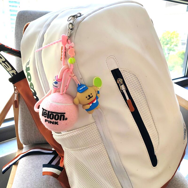 网球运动钥匙扣挂饰挂绳网红ins情侣少女生日礼物可爱潮流挂件|undefined