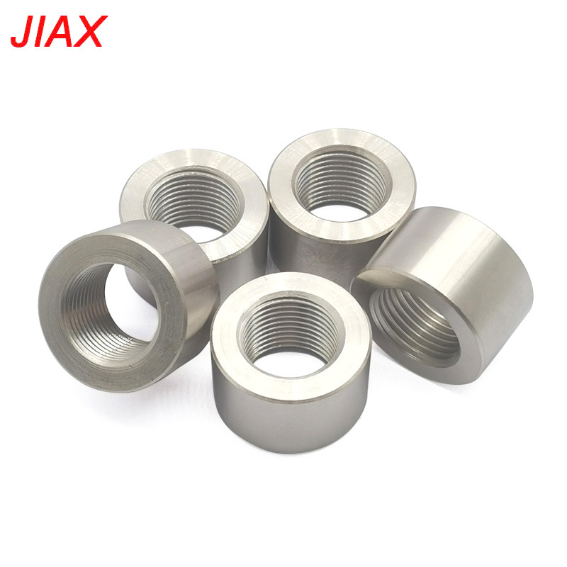 Tuerca de soldadura de tubo de escape de automóvil modificada M18X1.5 diámetro exterior de hierro 28mm sujetador tuerca de bloqueo anti-aflojamiento