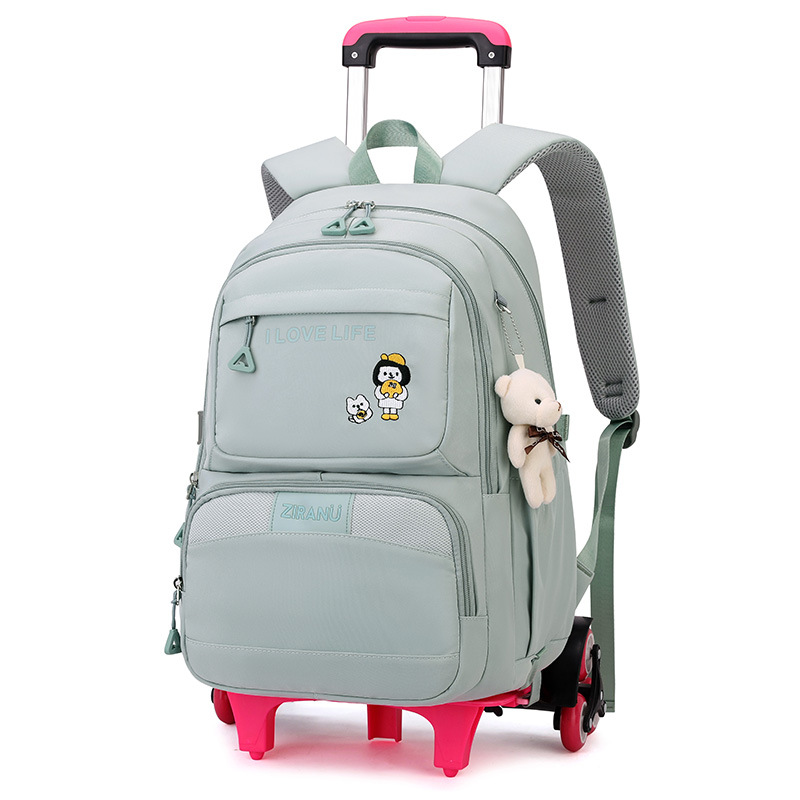 2022 pescado natural estudiante mochila 3-6 grado ligero de gran capacidad de múltiples capas transpirable transfronteriza Venta caliente