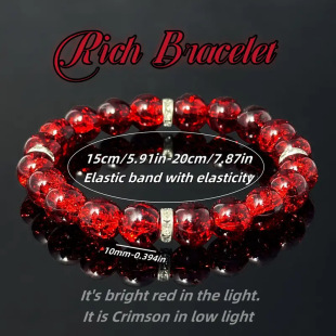 �羳TEMU.WISH��Ȼʯ����10mm�t���������K���������ʿŮʿ���l