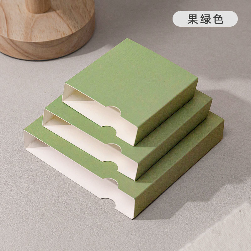 Cubierta de papel verde de frutas; 7*7*2cm