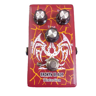 Electric Guitar Effects Pedal Heavy Distortion Effects Playing Sound Card Electronic
