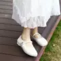 浅口春季新款圆头女单鞋