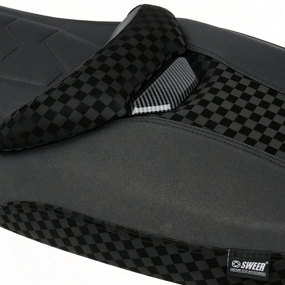 New model suitable for Honda FORZA350 motorcycle, modified waterproof seat cushion with comfortable waist support seat assembly accessories