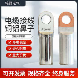 ODTL欧式铜铝铜鼻子 OTDL拔插头分支箱电缆接头 接线端子线耳加厚