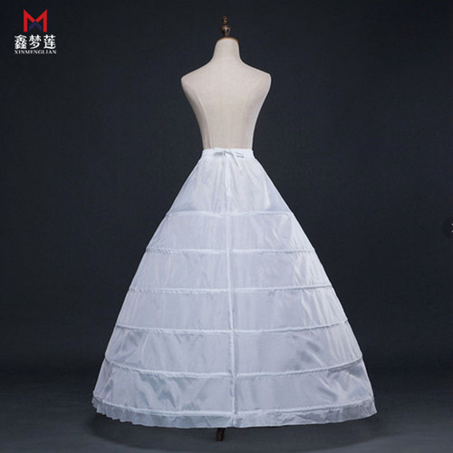Cross-border supply of six steel panniers, bride wedding dress panniers, white puffy panniers, six-layer wedding dress panniers