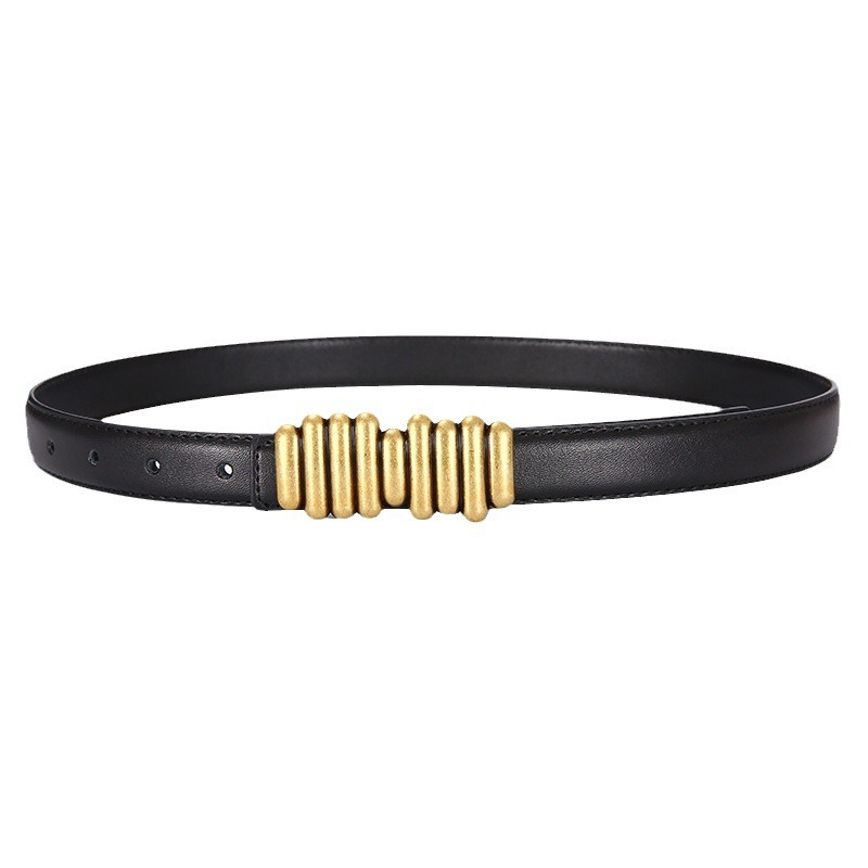 Cinturón de cuero, jeans para mujer, decoración de cinturón, vestido, traje, suéter, accesorios ins2024 nuevo