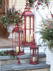 S588美式落地燭台鐵藝風燈馬燈鏤空玻璃燈籠復古擺件婚慶道具路引