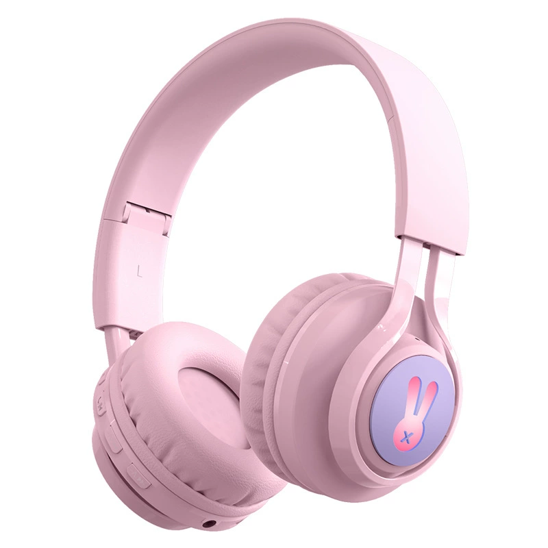Детские Bluetooth-наушники BT06C+, беспроводные наушники-гарнитура в виде повязки, детский режим, воспроизведение через TF-карту