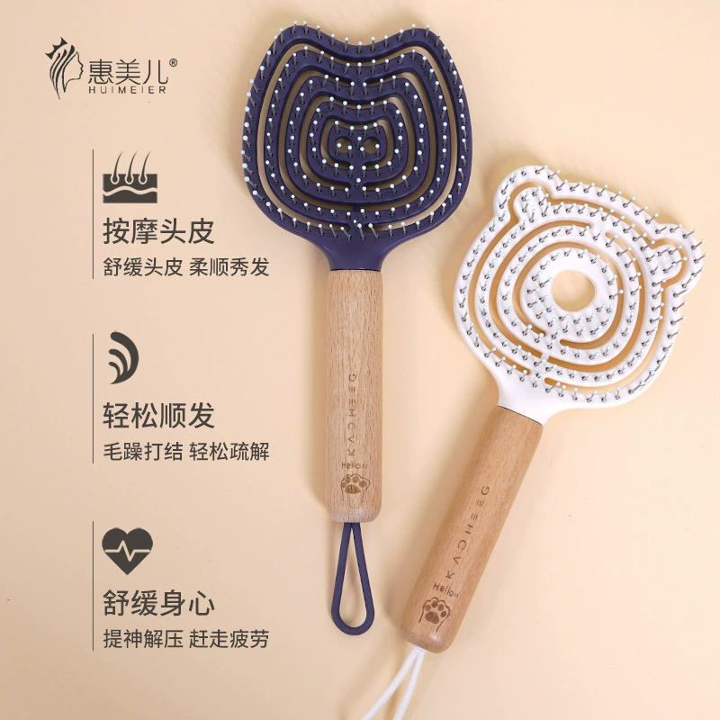Design curly home brush, massager, adds volume