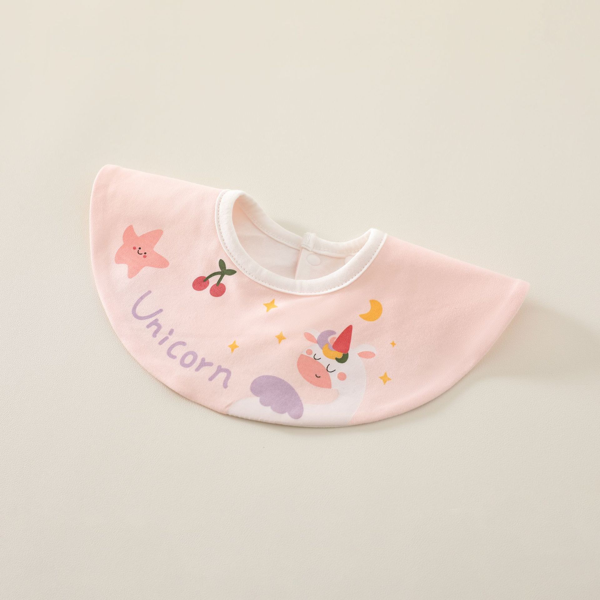 Fantasy moon star dream round mouth towel