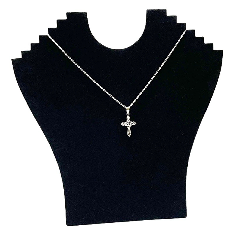 Доска Ожерелье Бумага Фланель Ожерелье Дисплей Стенд Ожерелье Браслет Кулон Дисплей Реквизит Amazon Горячая Продажа Фигурка