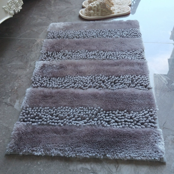 Fine velvet chenille gray